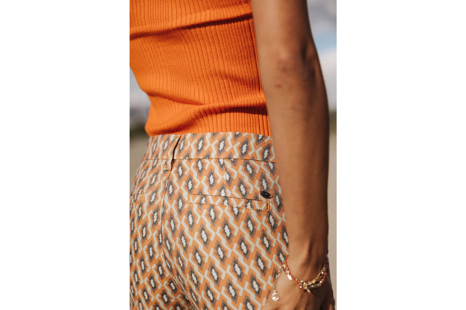 Freeman T. Porter Claudia Seventies Pantalon Cropped Femme, Original – Image 14