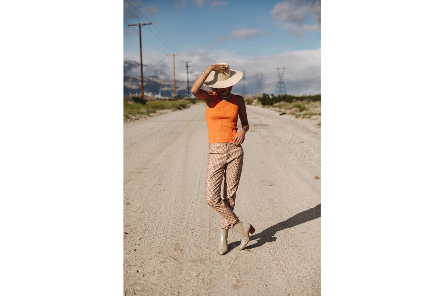 Freeman T. Porter Claudia Seventies Pantalon Cropped Femme, Original – Image 9