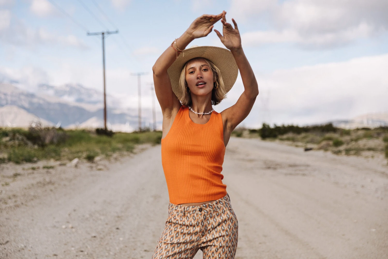 Freeman T. Porter Claudia Seventies Pantalon Cropped Femme, Original – Image 10