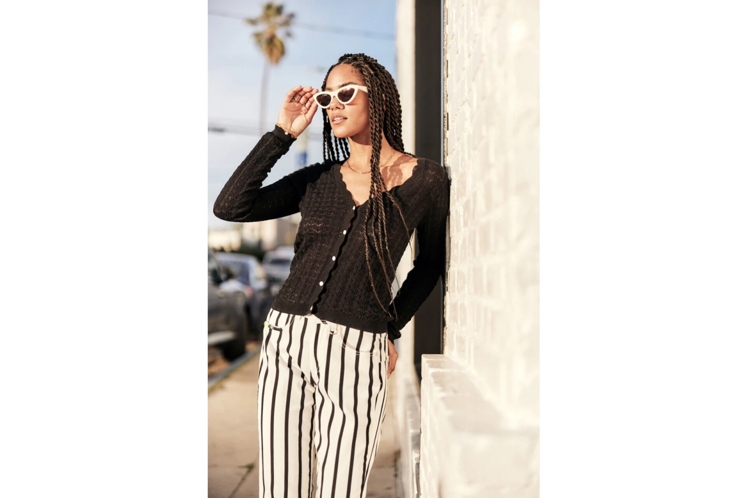 Freeman T. Porter Cleonie Gilet Manches Longues Femme, Black – Image 4