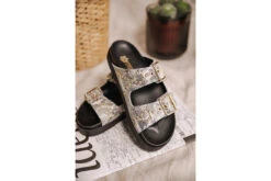 Freeman T. Porter Conny Sandales En Cuir Femme, Beige