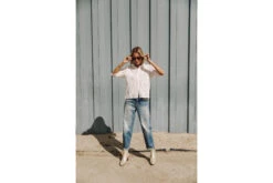 Freeman T. Porter Cresia Lace Chemise Broderie Anglaise Femme, White