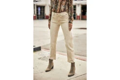 Freeman T. Porter Darla Canyon Pantalon Droit Cropped Femme, Bleached Sand