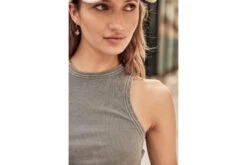 Freeman T. Porter Doriane Rib Débardeur Nageur Femme, Old Black