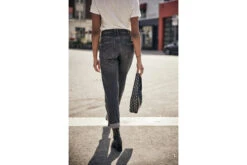 Freeman T. Porter Edita Jeans Taille Haute Femme, Parigi Dark