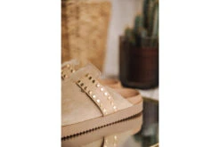 Freeman T. Porter Eyana Sabots En Cuir Femme, Cappuccino