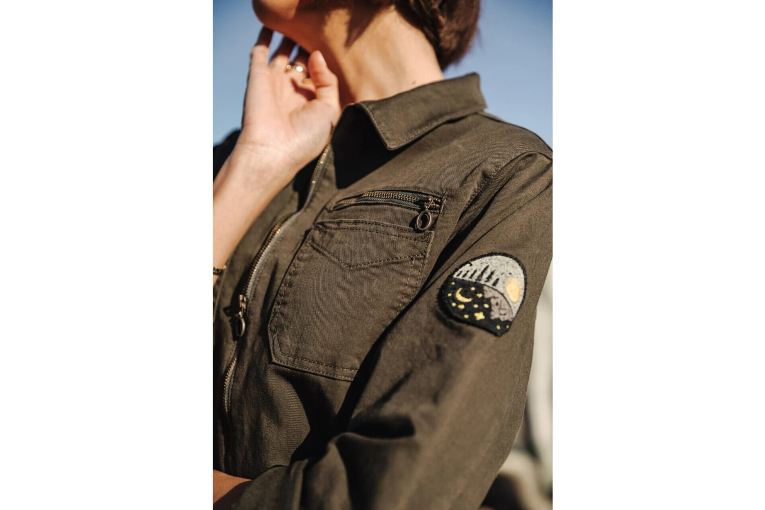 Freeman T. Porter Garance Bootcamp Combinaison Manches Longues Femme, Rosin – Image 5