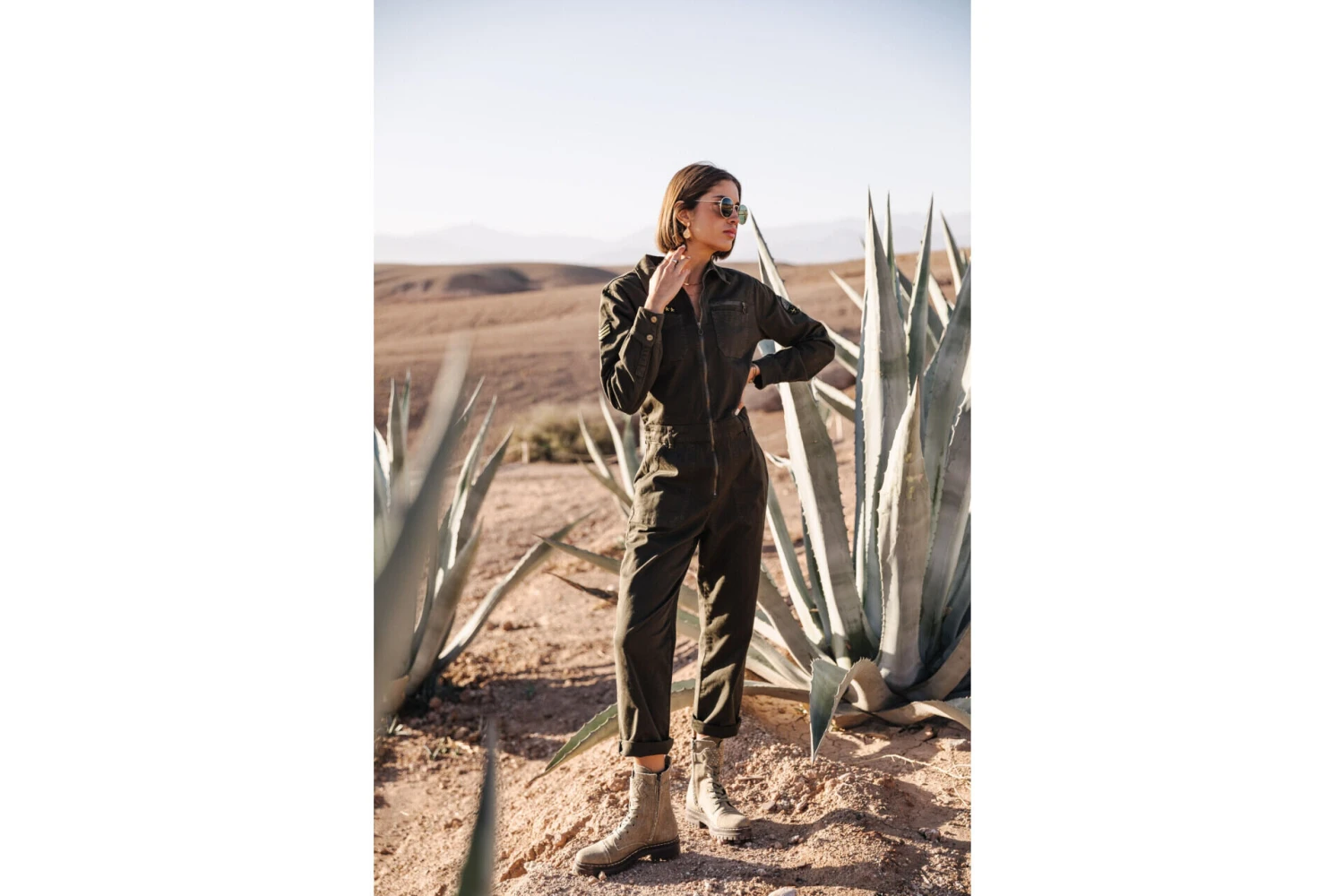 Freeman T. Porter Garance Bootcamp Combinaison Manches Longues Femme, Rosin – Image 7