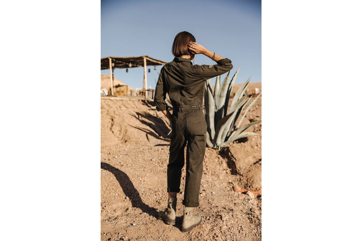 Freeman T. Porter Garance Bootcamp Combinaison Manches Longues Femme, Rosin – Image 9