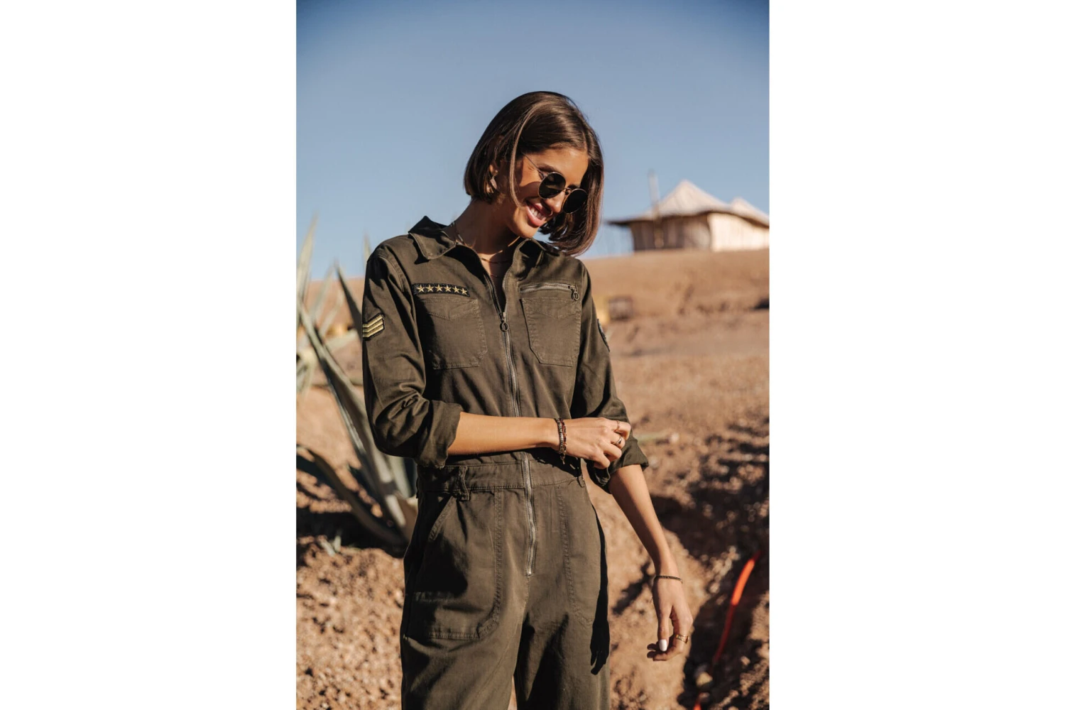 Freeman T. Porter Garance Bootcamp Combinaison Manches Longues Femme, Rosin – Image 10