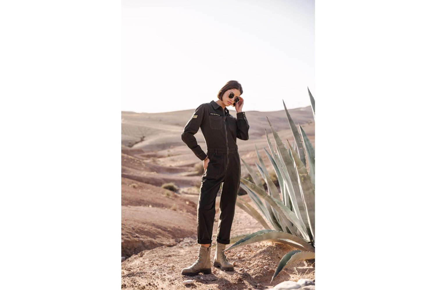 Freeman T. Porter Garance Bootcamp Combinaison Manches Longues Femme, Rosin – Image 11