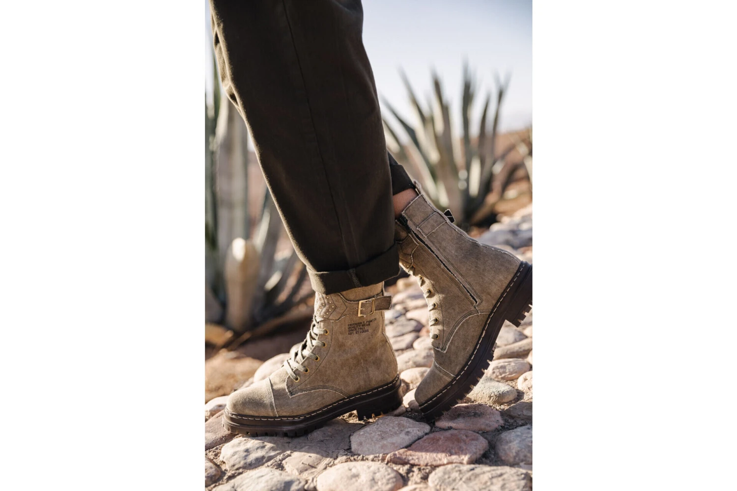 Freeman T. Porter Garance Bootcamp Combinaison Manches Longues Femme, Rosin – Image 13