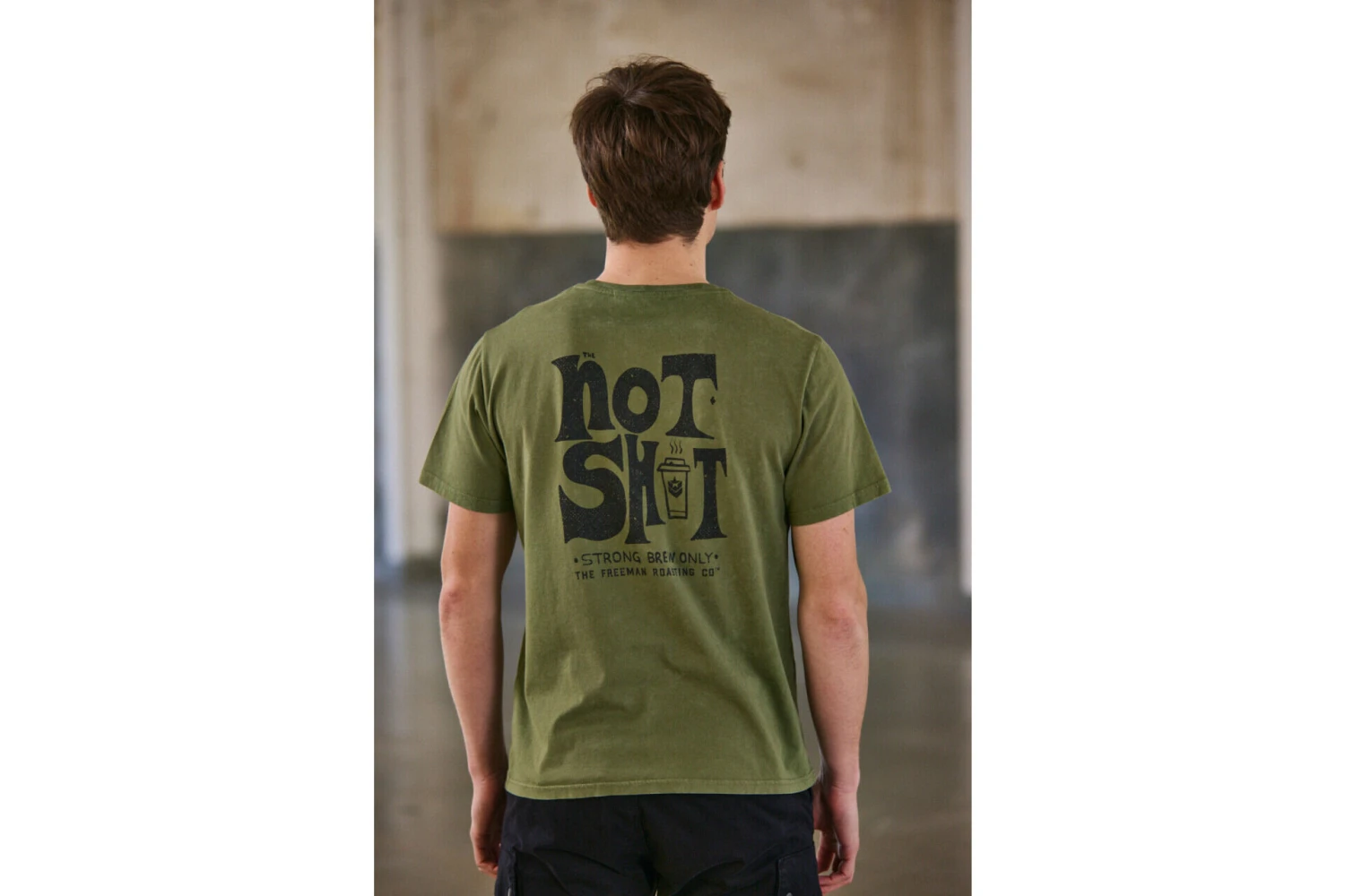 Freeman T. Porter Ivander Hot Shot T-shirt Imprimé Homme, Winter Moss – Image 4