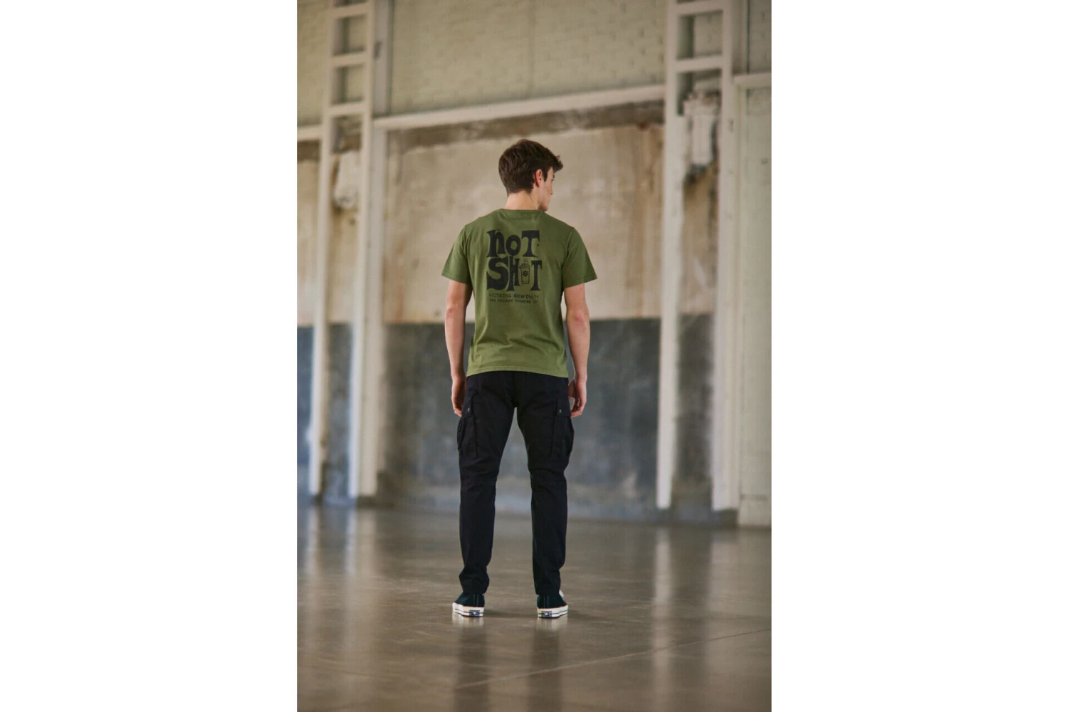 Freeman T. Porter Ivander Hot Shot T-shirt Imprimé Homme, Winter Moss – Image 5