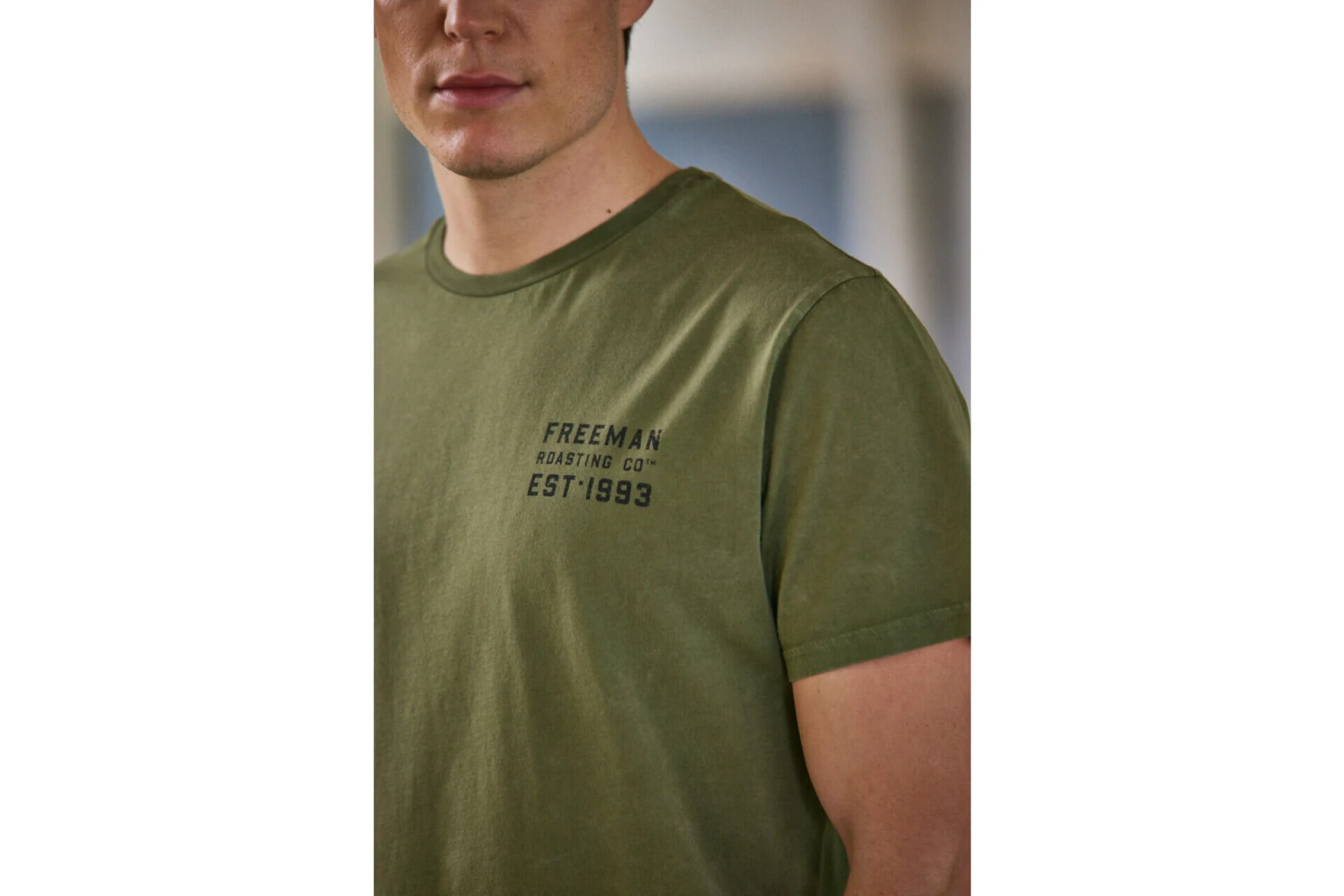 Freeman T. Porter Ivander Hot Shot T-shirt Imprimé Homme, Winter Moss