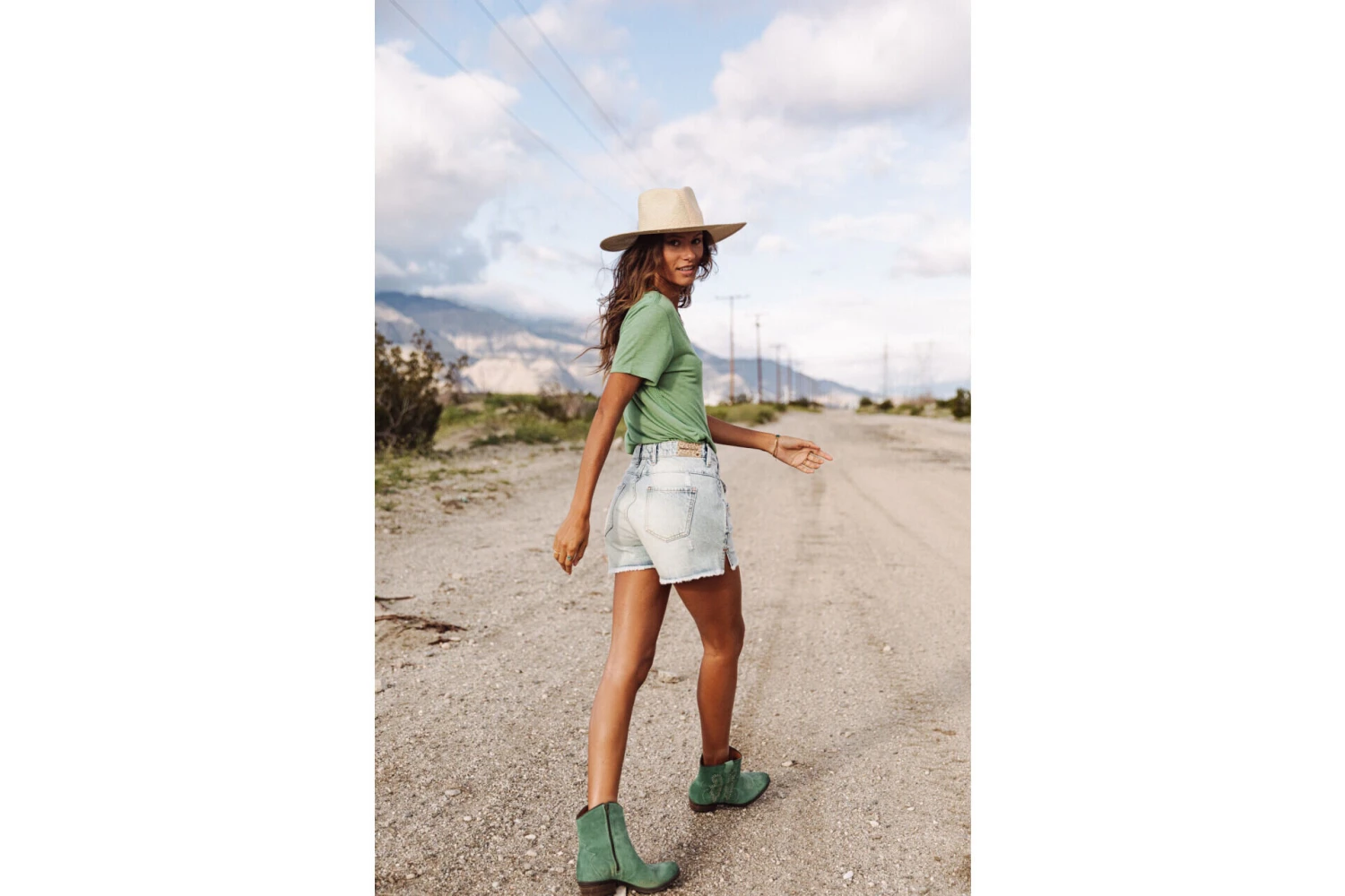 Freeman T. Porter Jade Short Taille Haute Femme, Byronbay – Image 2