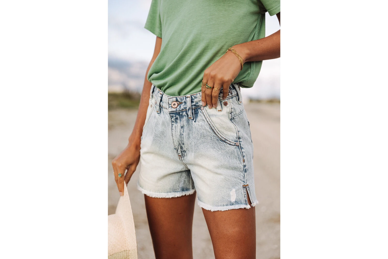 Freeman T. Porter Jade Short Taille Haute Femme, Byronbay – Image 12