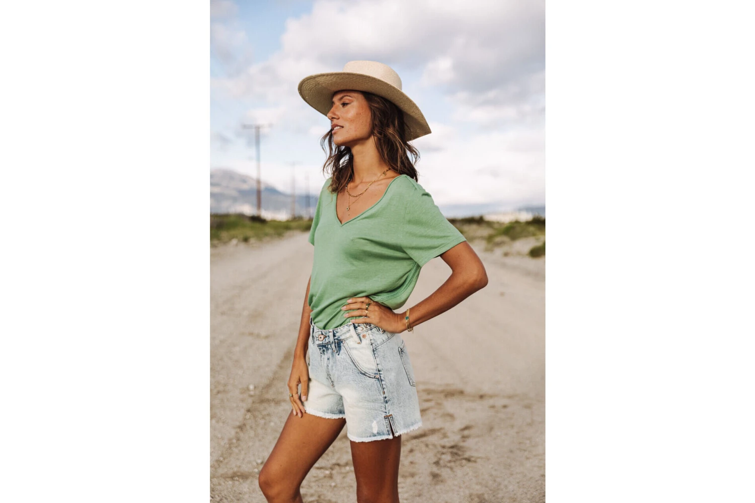 Freeman T. Porter Jade Short Taille Haute Femme, Byronbay – Image 4