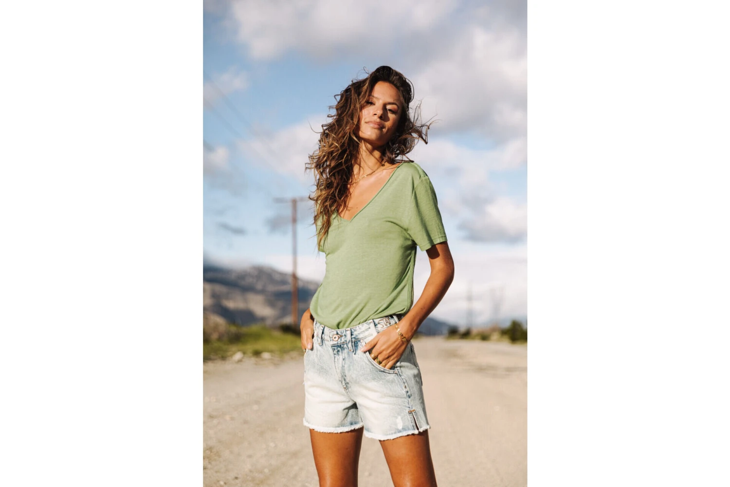 Freeman T. Porter Jade Short Taille Haute Femme, Byronbay – Image 7