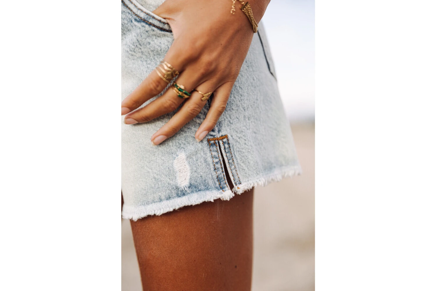 Freeman T. Porter Jade Short Taille Haute Femme, Byronbay – Image 10