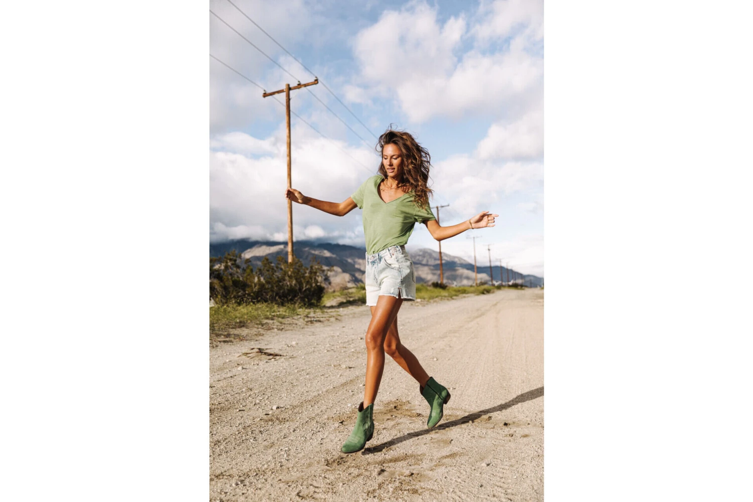 Freeman T. Porter Jade Short Taille Haute Femme, Byronbay