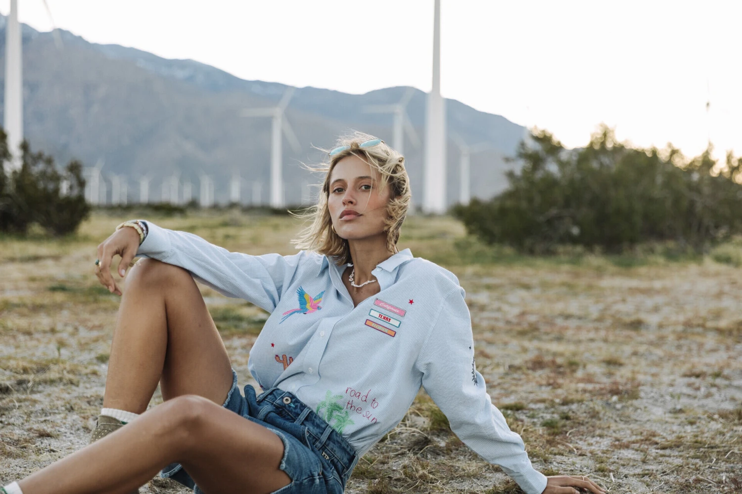 Freeman T. Porter Jade Short Taille Haute Femme, Portofino – Image 4