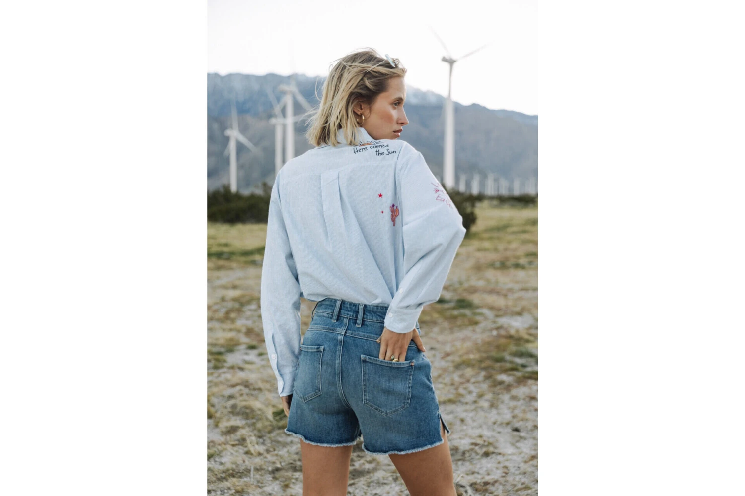 Freeman T. Porter Jade Short Taille Haute Femme, Portofino – Image 5