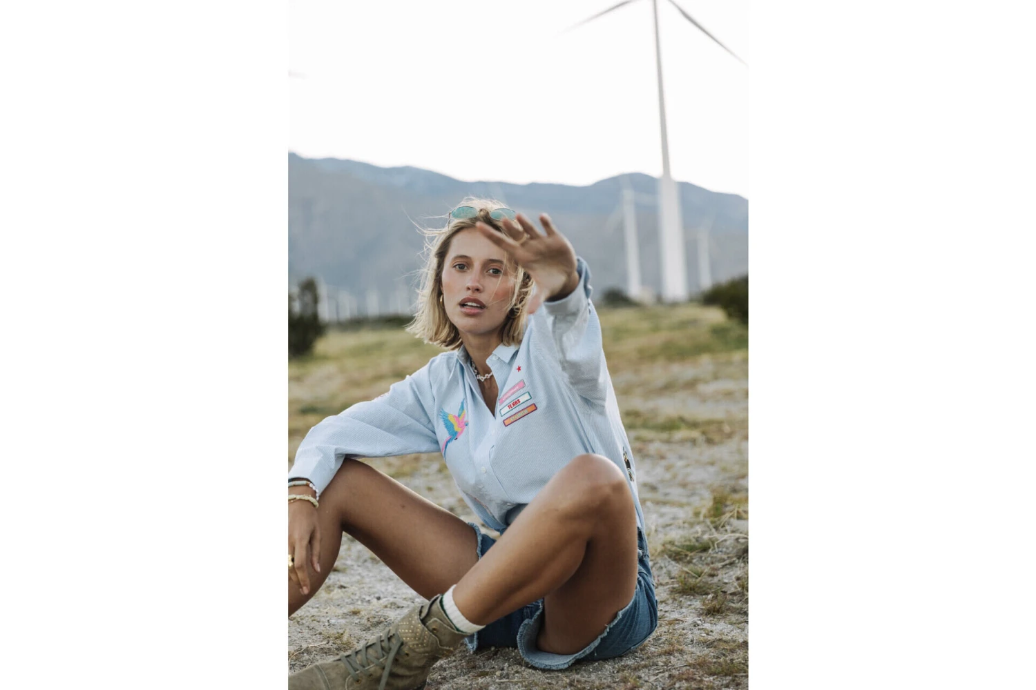 Freeman T. Porter Jade Short Taille Haute Femme, Portofino – Image 10