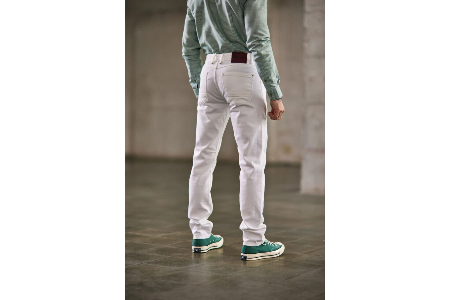 Freeman T. Porter Jimmy Andalousia Jeans Droit AjustĂ© Homme, Off White â Image 2