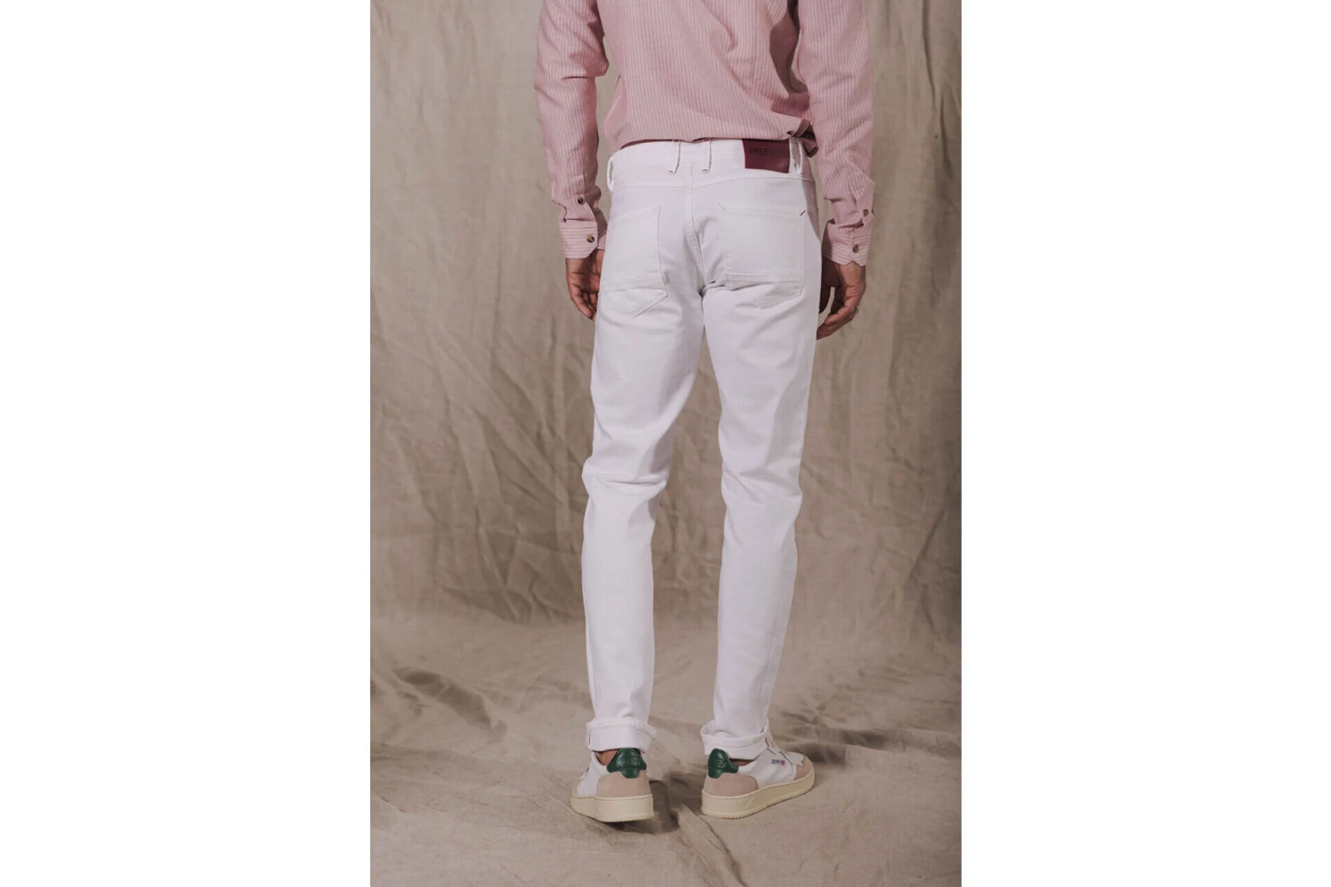 Freeman T. Porter Jimmy Andalousia Jeans Droit AjustĂ© Homme, Off White â Image 3