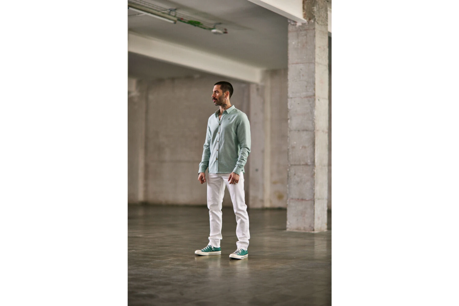 Freeman T. Porter Jimmy Andalousia Jeans Droit AjustĂ© Homme, Off White â Image 9