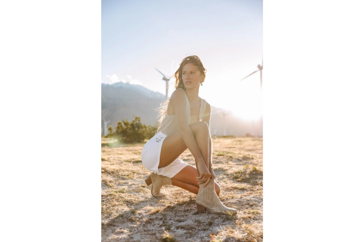 Freeman T. Porter Judy Andalousia Short Coupe Large Femme, Off White – Image 8