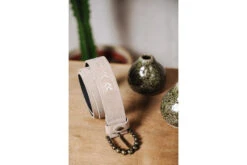 Freeman T. Porter Kalani Embroidery Ceinture En Cuir Femme, Natural