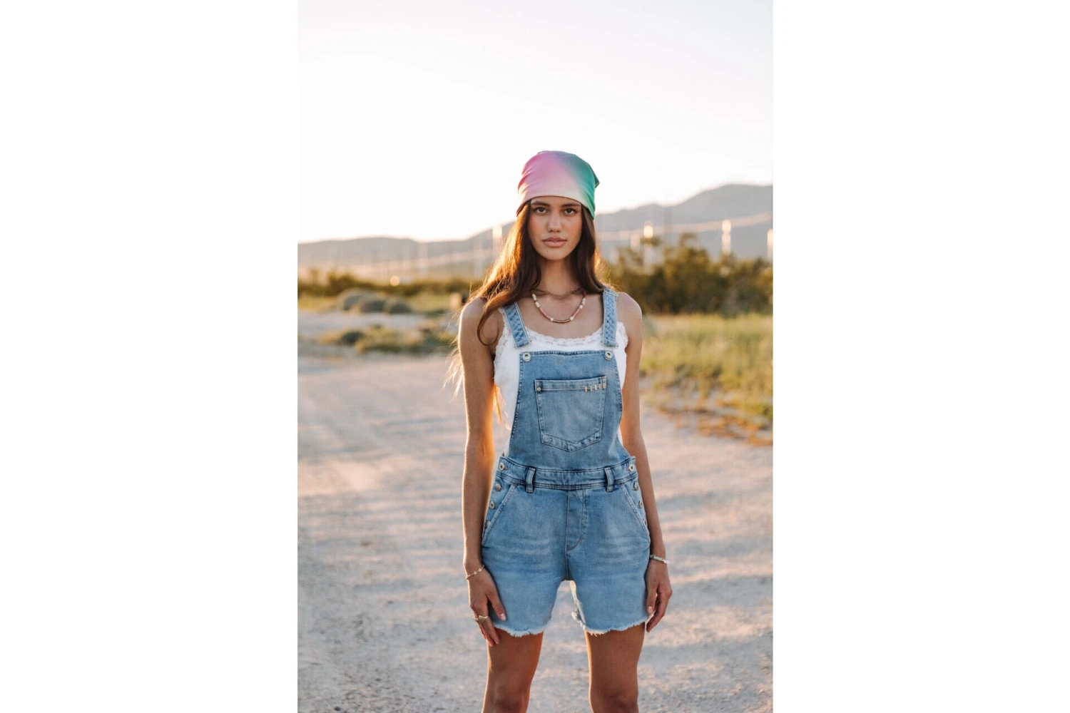 Freeman T. Porter Katalina Salopette Denim Short Femme, Palermo Med – Image 11