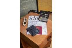 Freeman T. Porter Krishna Leo Etui Passeport Léopard , Cobalt