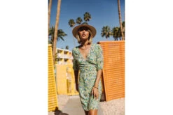 Freeman T. Porter Laurence Parodia Robe Courte Porte-feuille Femme, Safety Yellow