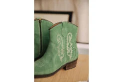 Freeman T. Porter Laurene Suede Boots En Cuir Femme, Sage Green