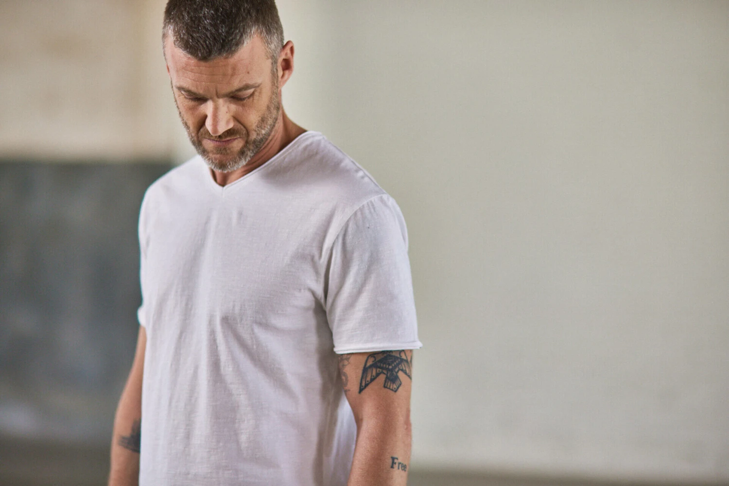 Freeman T. Porter Leandro Kansas T-shirt Col V Homme, Bright White – Image 11