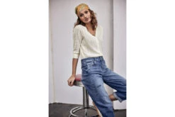 Freeman T. Porter Maeva Jeans Boyfriend Femme, Portofino