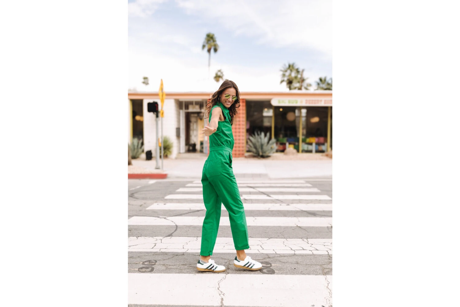 Freeman T. Porter Martha Calvi Combinaison Sans Manches Femme, Jolly Green – Image 11