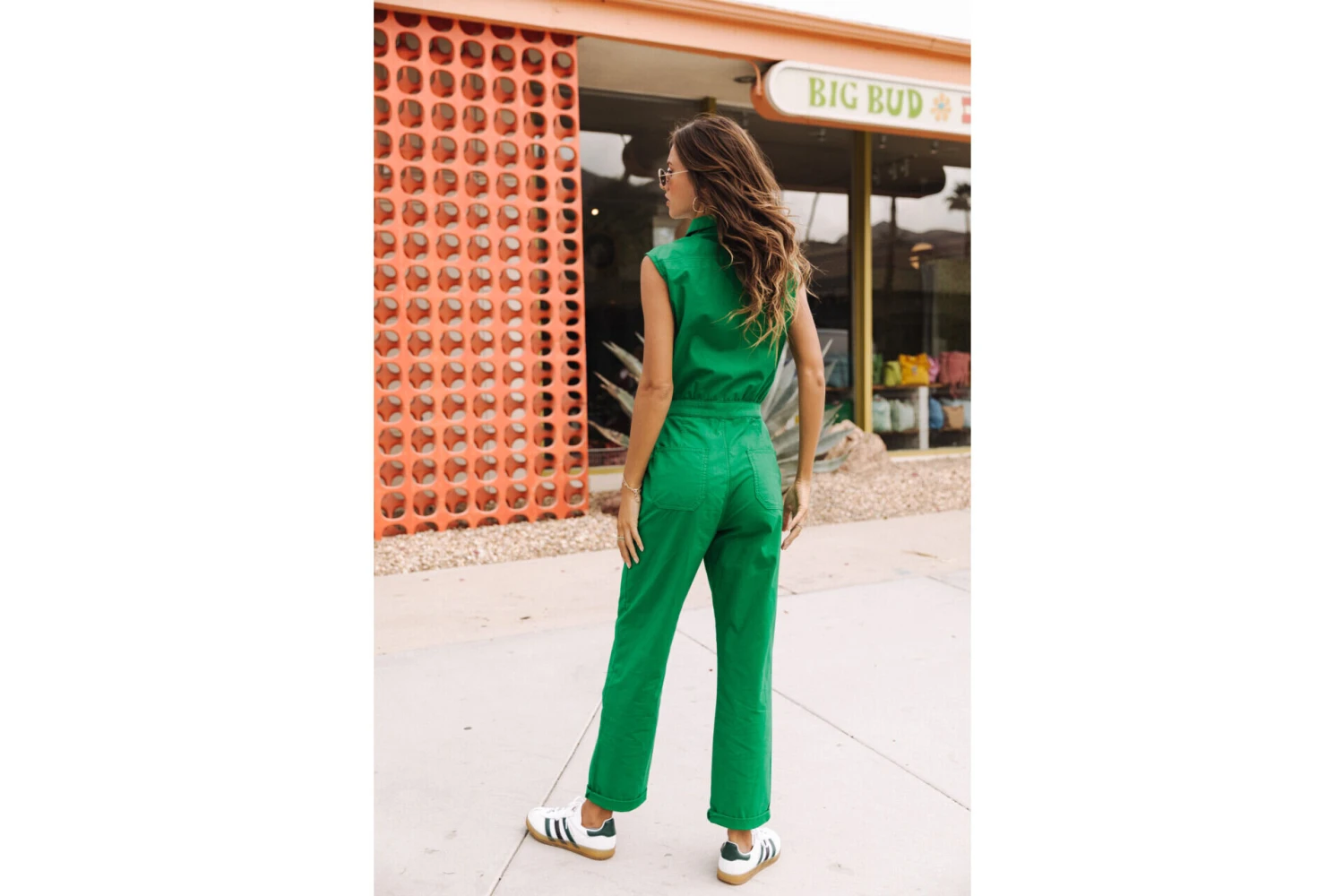 Freeman T. Porter Martha Calvi Combinaison Sans Manches Femme, Jolly Green – Image 8