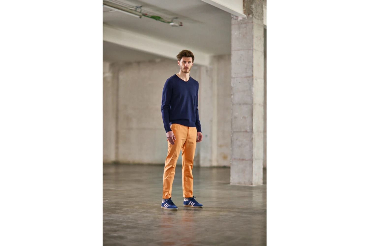 Freeman T. Porter Mathis Bonito Pantalon Chino Homme, Tangerine Tango – Image 6