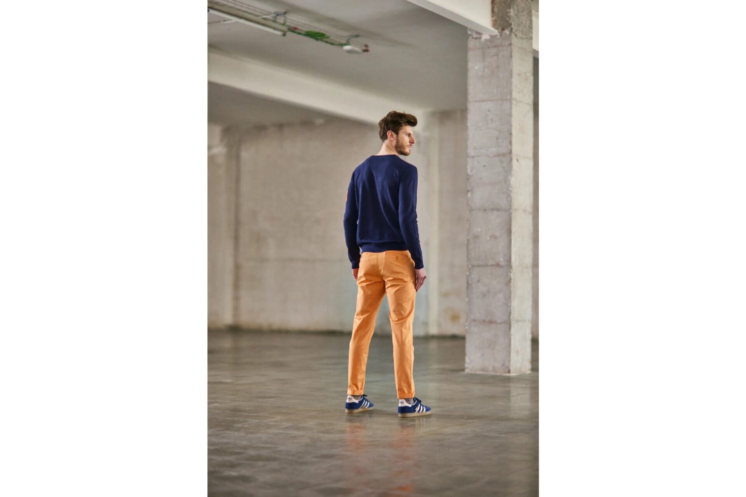 Freeman T. Porter Mathis Bonito Pantalon Chino Homme, Tangerine Tango – Image 8