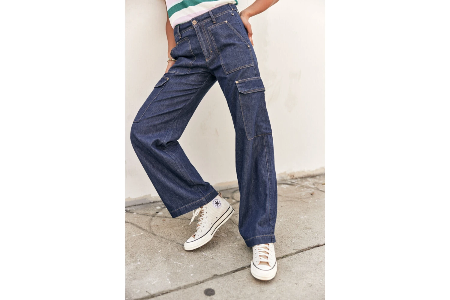 Freeman T. Porter Moxie Jeans Large Femme, Manzana Dark – Image 12