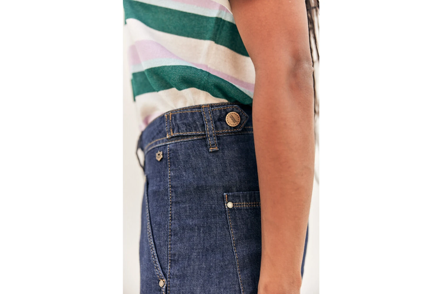 Freeman T. Porter Moxie Jeans Large Femme, Manzana Dark – Image 13