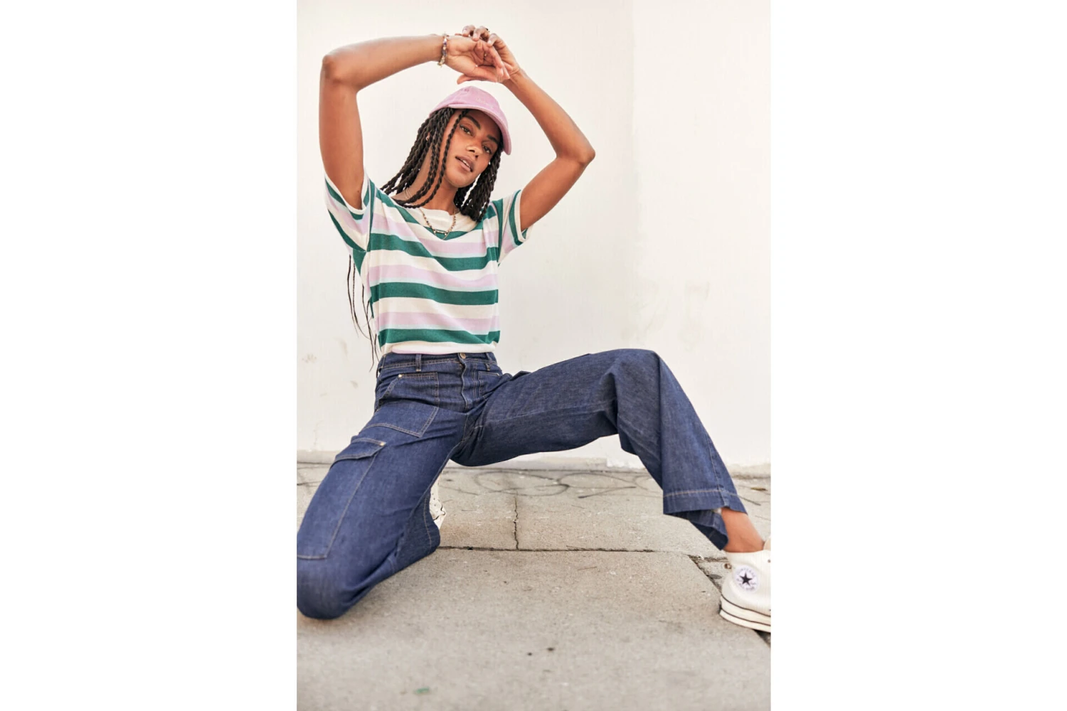 Freeman T. Porter Moxie Jeans Large Femme, Manzana Dark – Image 4