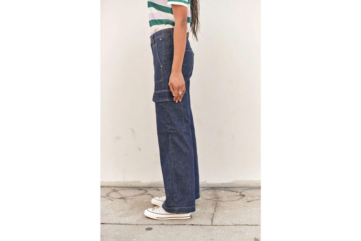 Freeman T. Porter Moxie Jeans Large Femme, Manzana Dark