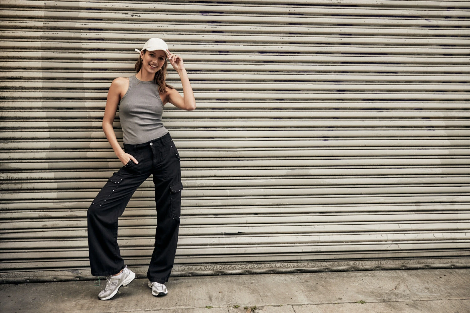 Freeman T. Porter Moxie Jazz Pantalon Cargo Flare Femme, Black – Image 5