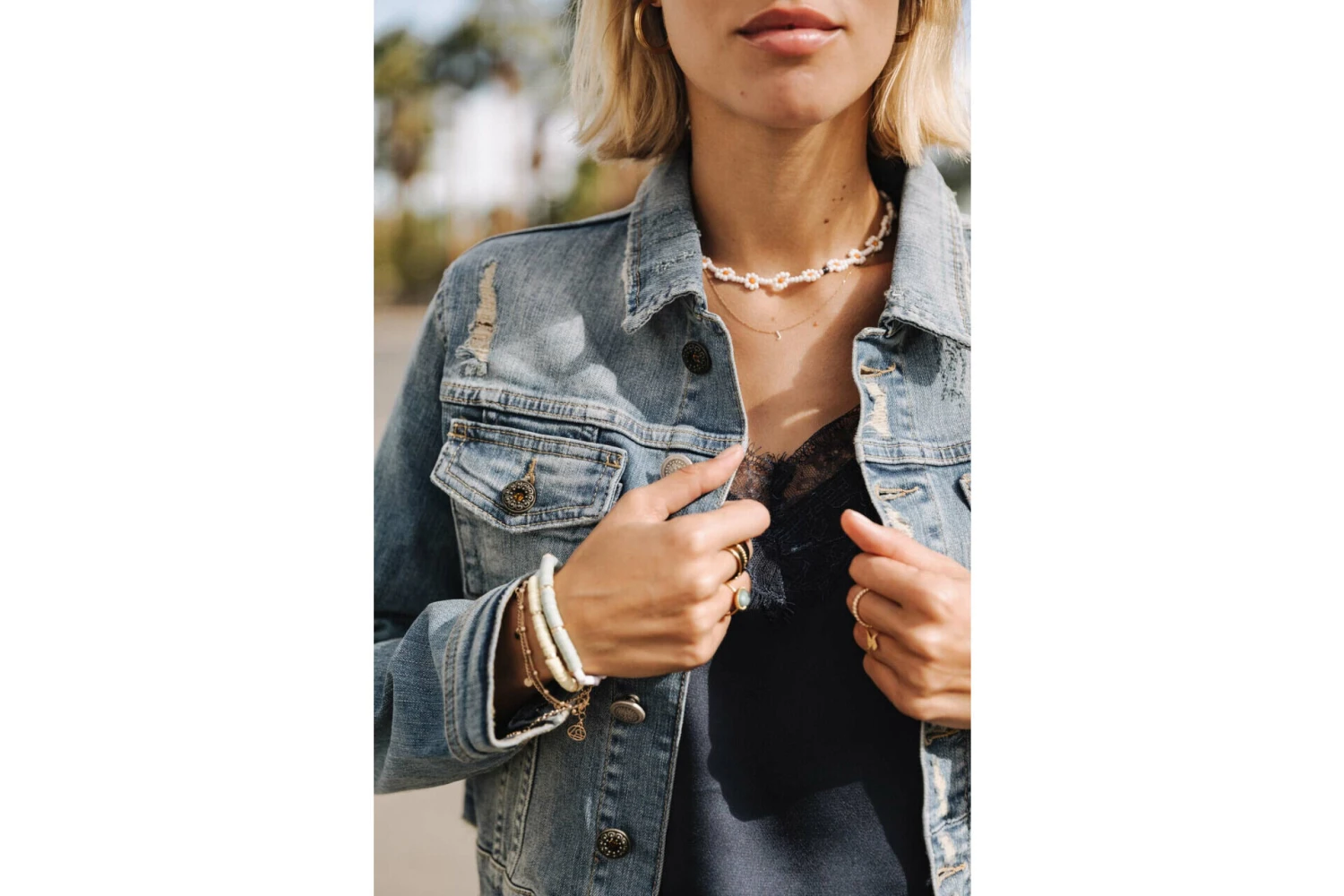 Freeman T. Porter Myriam Veste Denim Courte Femme, Native – Image 5