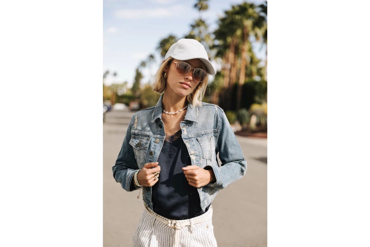 Freeman T. Porter Myriam Veste Denim Courte Femme, Native – Image 6